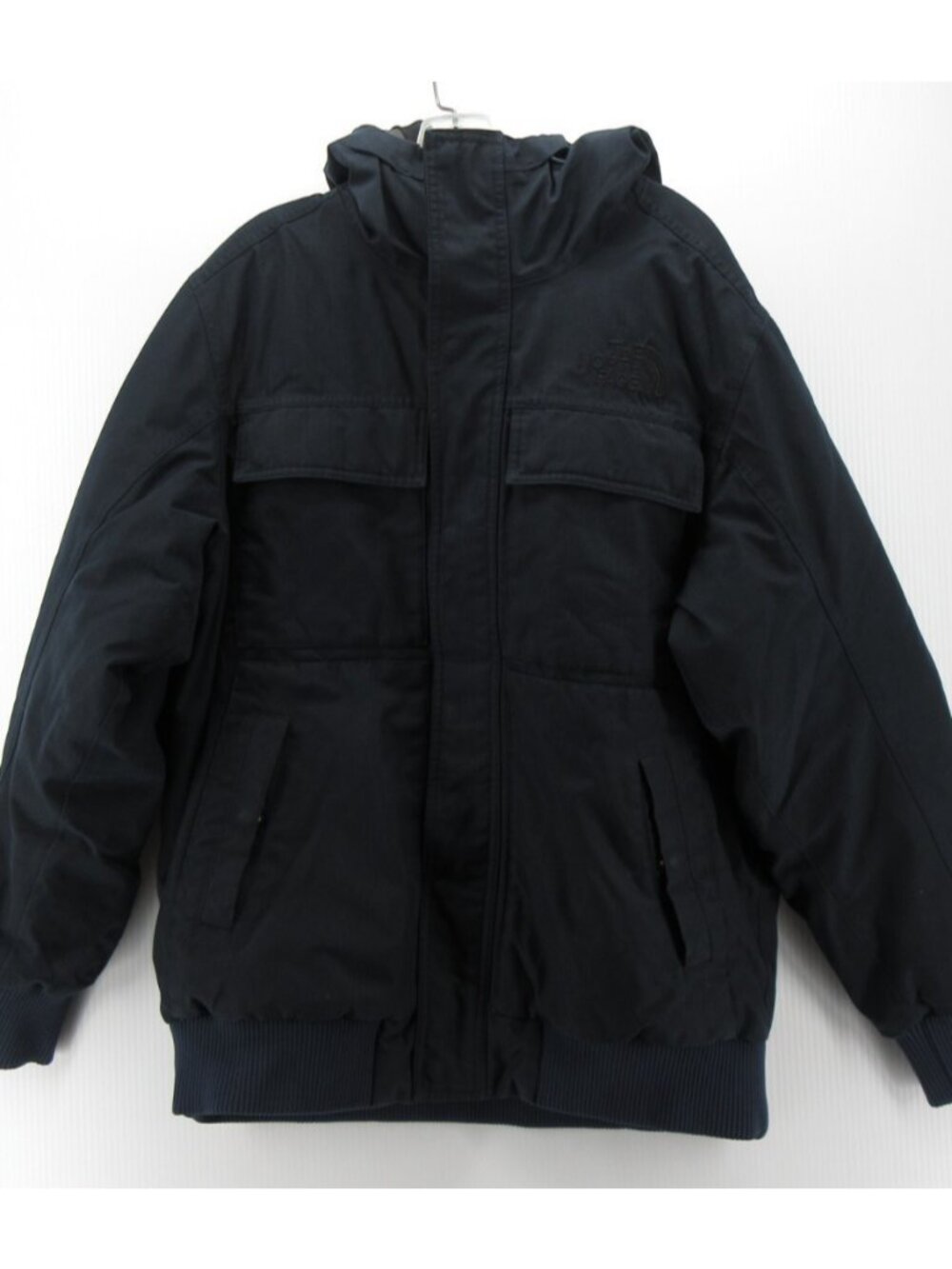 The North Face Jacket Large Bomber Hoodie Full Zip Heavy Streetwear *